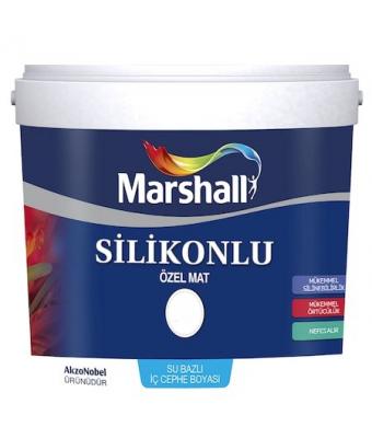 Marshall Özel Mat Silikonlu İç Cephe Boyası 7,5 LT 10 KG