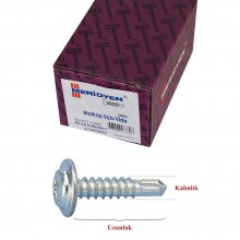 Meridyen Pul Başlı Matkap Uçlu Vida 3,9x25mm(1000 adet) Meridyen Pul Başlı Matkap Uçlu Vida 3,9x25mm(1000 adet)